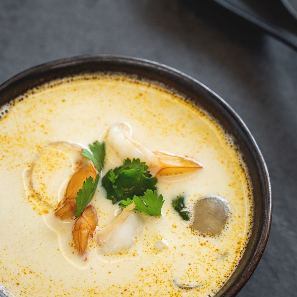 Tom Kha z krewetkami