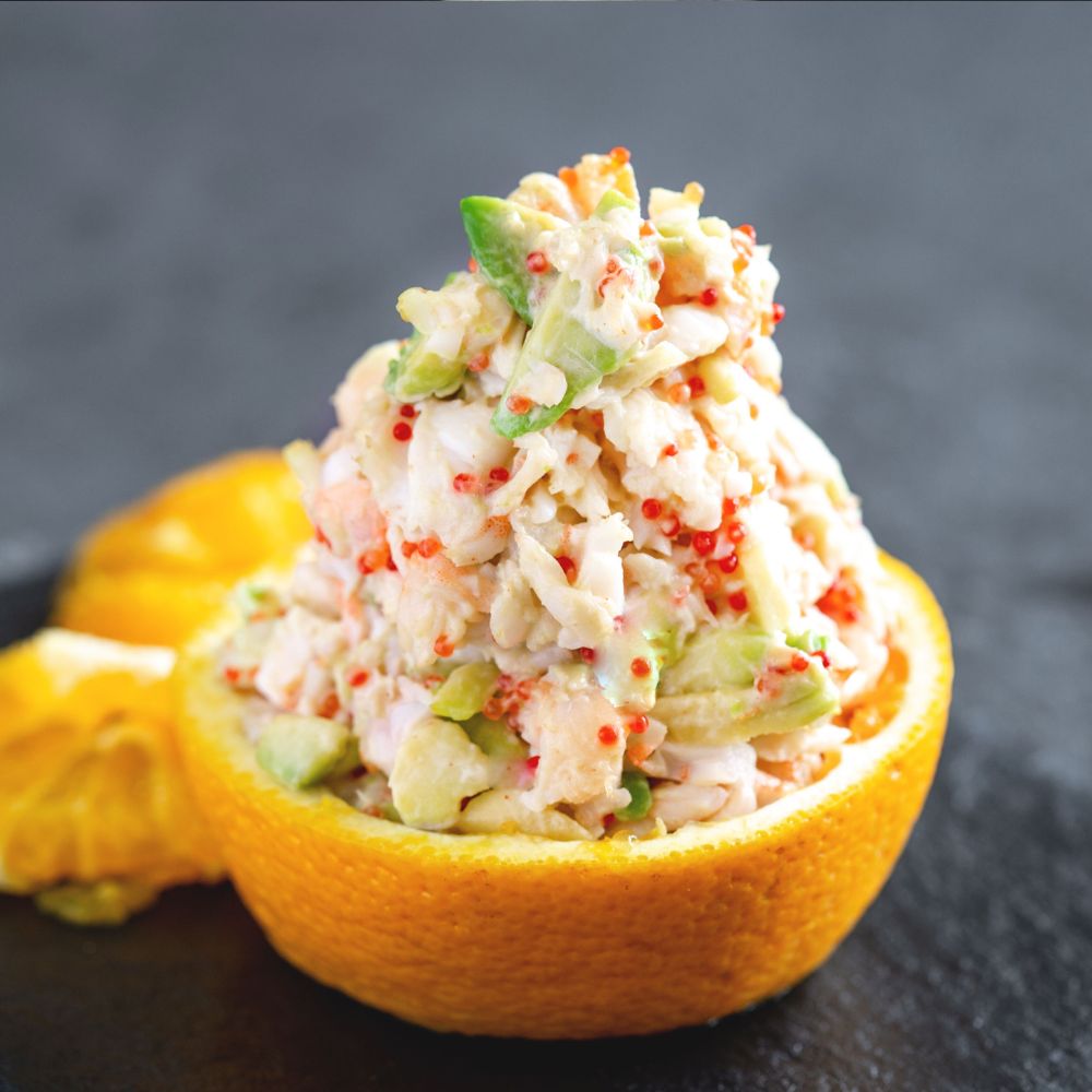 Sałatka z krewetek i avokado