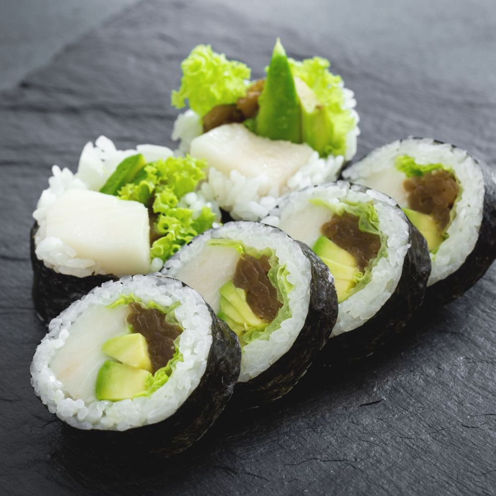 Maki z rybą maślaną